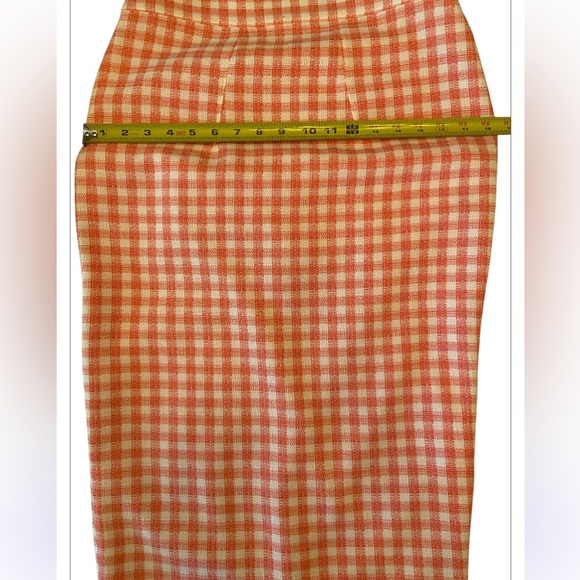 NWT TOMMY HILFIGER GINGHAM MIDI PENCIL SKIRT SIZE 4 - Picture 7 of 11